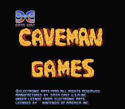 Caveman Games (U) [!]-video